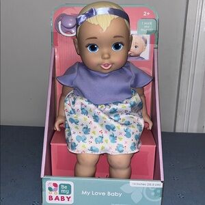 My Love Baby Doll - Purple Outfit